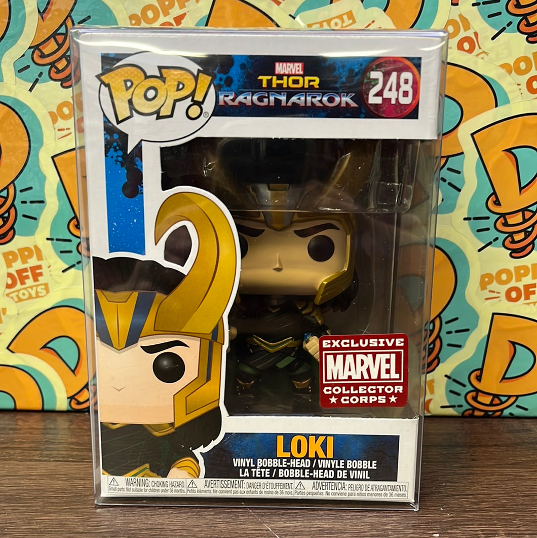 Pop! Marvel: Thor Ragnarok - LOKI (Collector Corps)