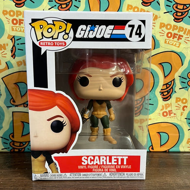 Pop! Retro Toys: G.I. Joe - Scarlett (Damaged)