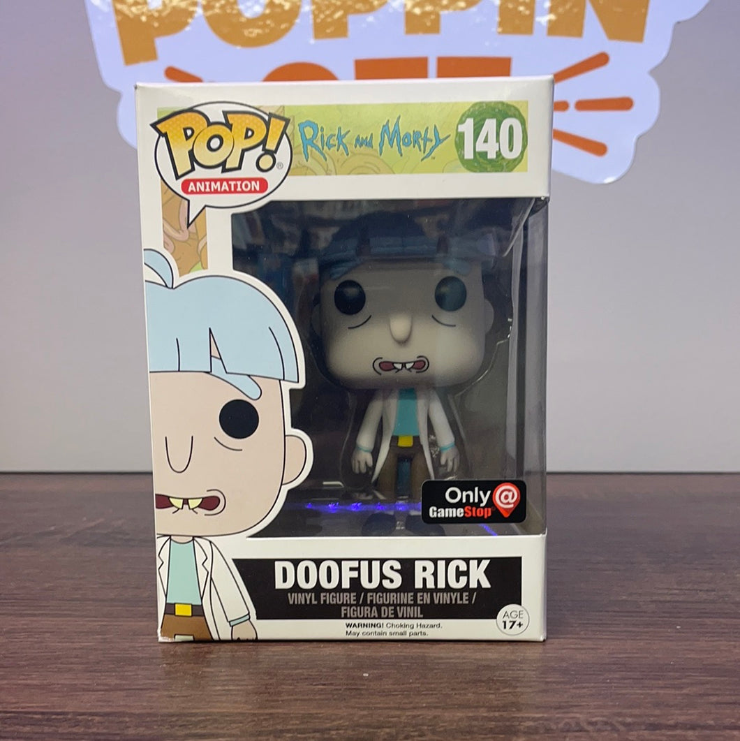 Pop! Animation: Rick and Morty – Doofus Rick (GameStop  Exclusive) (In Stock) Vinyl Figure