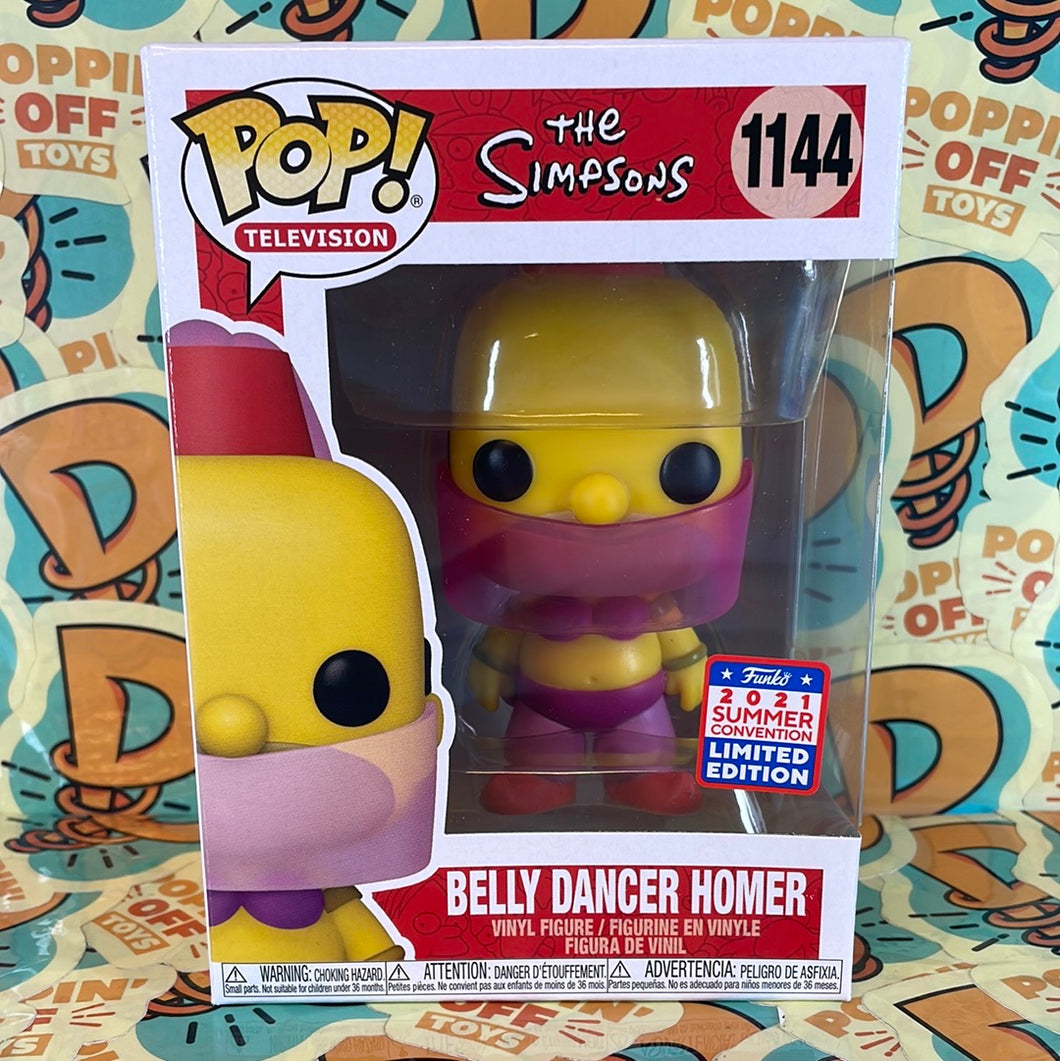 Pop! Television: The Simpsons -Belly Dancer Homer (2021 Summer Convention) 1144