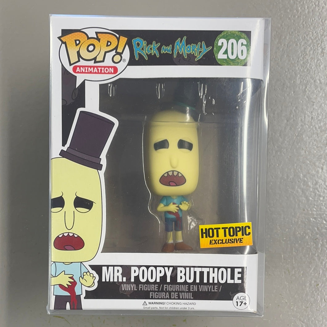 Pop! Animation: Rick and Morty - Mr. Poopy Butthole (Hot Topic)