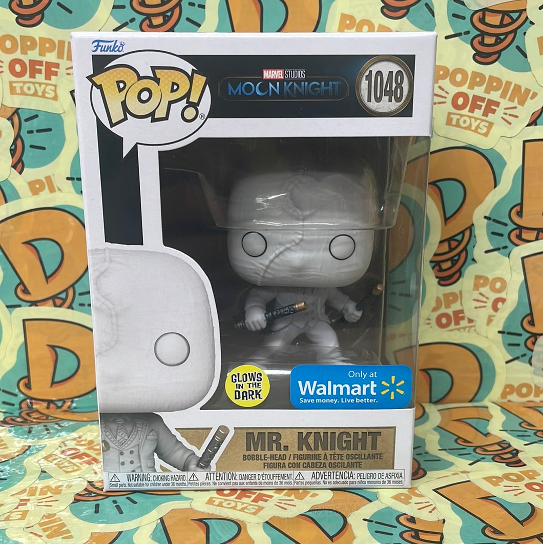 Pop! Marvel: Moon Knight -Mr. Knight (Walmart Exclusive) (GITD) 1048