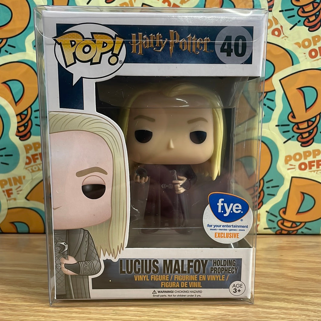 Pop! Harry Potter - Lucius Malfoy Holding Prophecy (FYE)