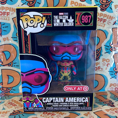 Pop! Marvel: The Falcon and The Winter Soldier (Blacklight) (Target Exclusive) 987