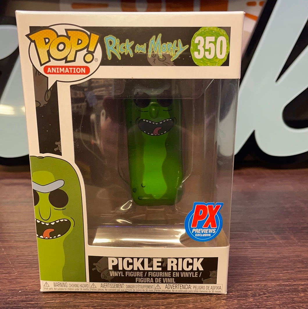 Pop! Animation: Rick and Morty – Pickle Rick (Px Exclusive) (In Stock) Vinyl Figure