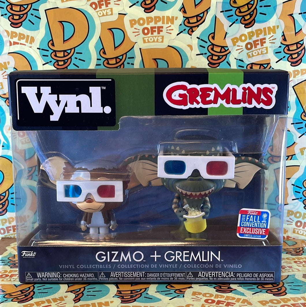 Vynl. Movies: Gremlins- Gizmo + Gremlins (2018 Fall Convention)