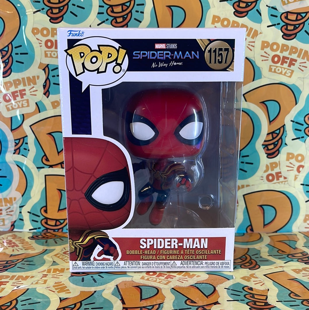 Pop! Marvel: Spider-Man No Way Home - Leaping Spider-Man (Tom) – Poppin'  Off Toys