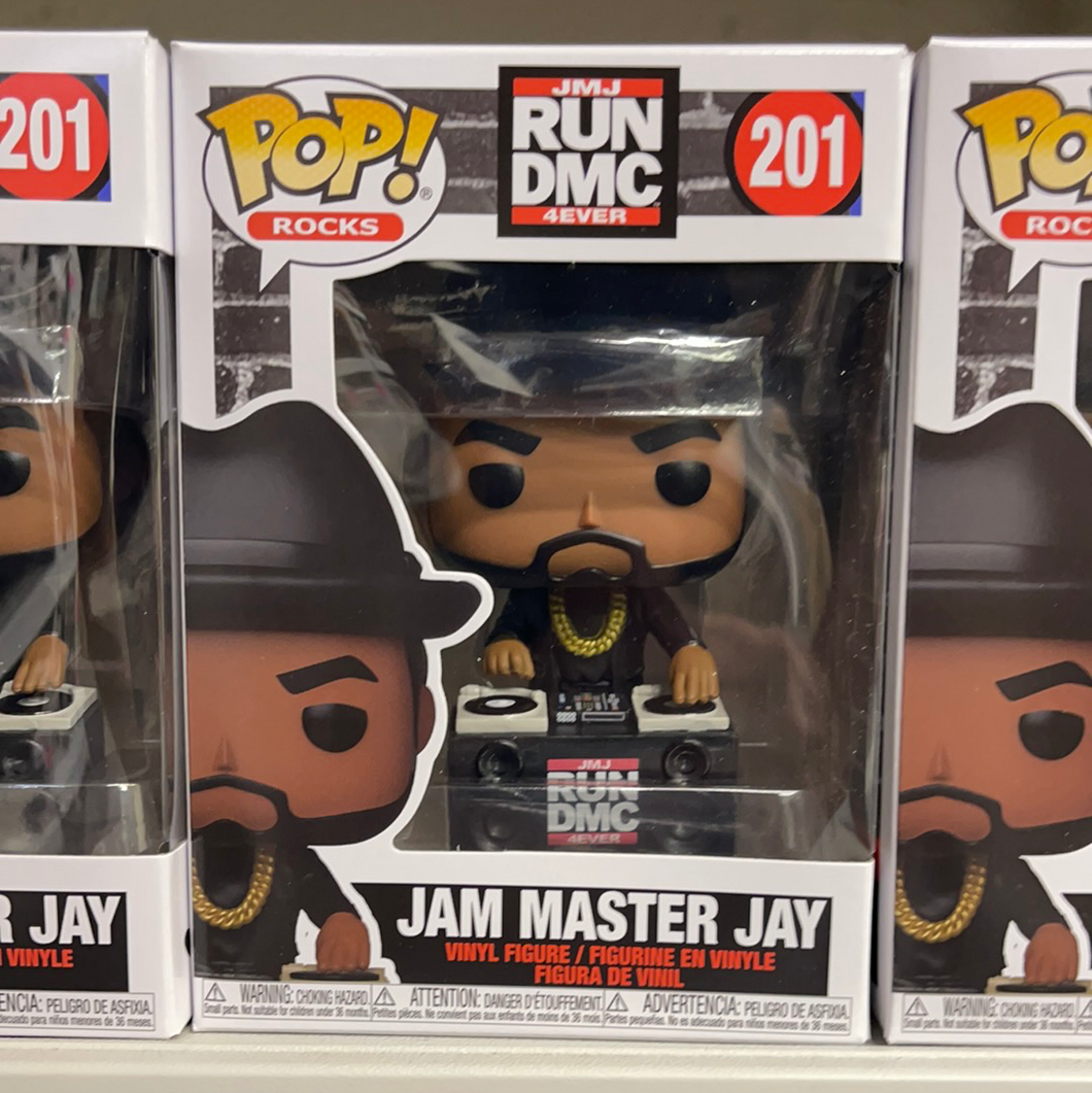 Pop! Rocks: RUN DMC - Jam Master Jay (In Stock) Vinyl Figure