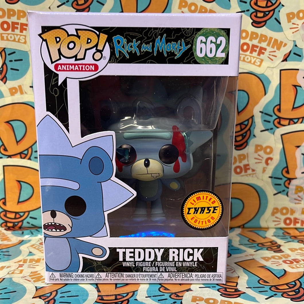 Pop! Animation: Rick and Morty – Teddy Rick(Chase) (In Stock) Vinyl Figure
