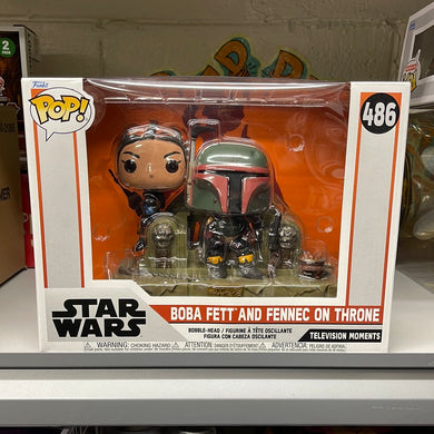 Pop! Moment: Mandalorian: Boba Fett w/Fennec Shand