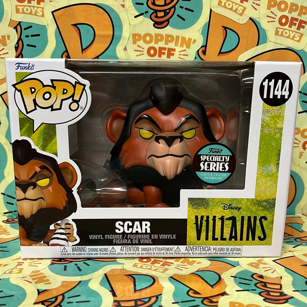 Pop! Disney: Villains - Scar 1144 (Specialty Series)