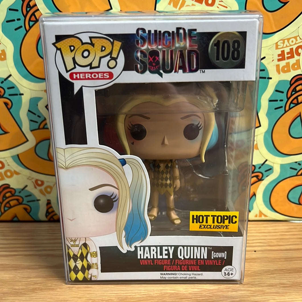 Pop! Heroes: Suicide Squad - Harley Quinn (Gown) (Hot Topic)