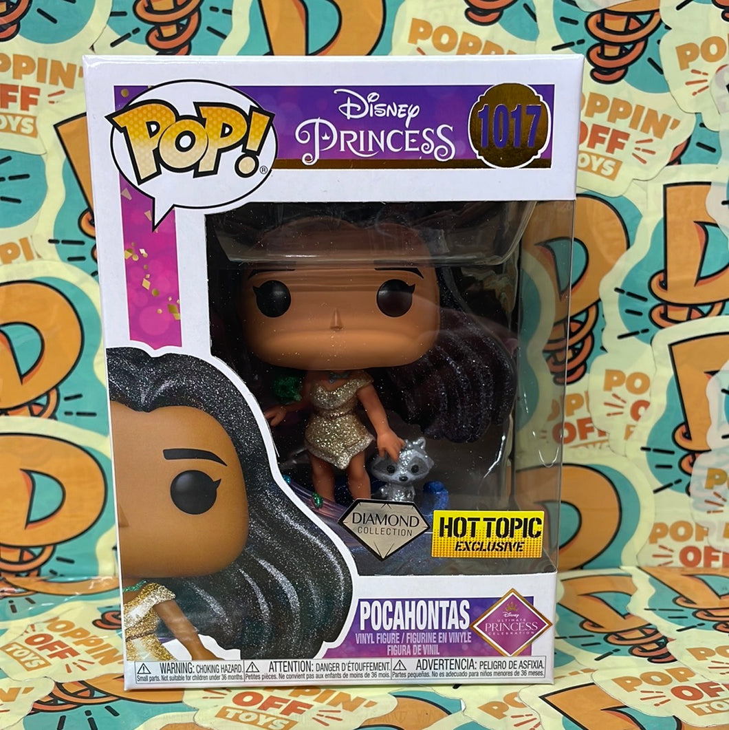 Pop! Disney: Princess -Pocahontas (Diamond Collection) (Hot Topic Exclusive) 1017
