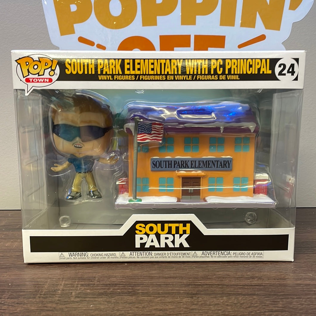 Pop! Town: South Park - South Park Elementary w/PC Principle