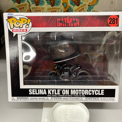 Pop! Rides: The Batman - Selina Kyle on Motorcycle