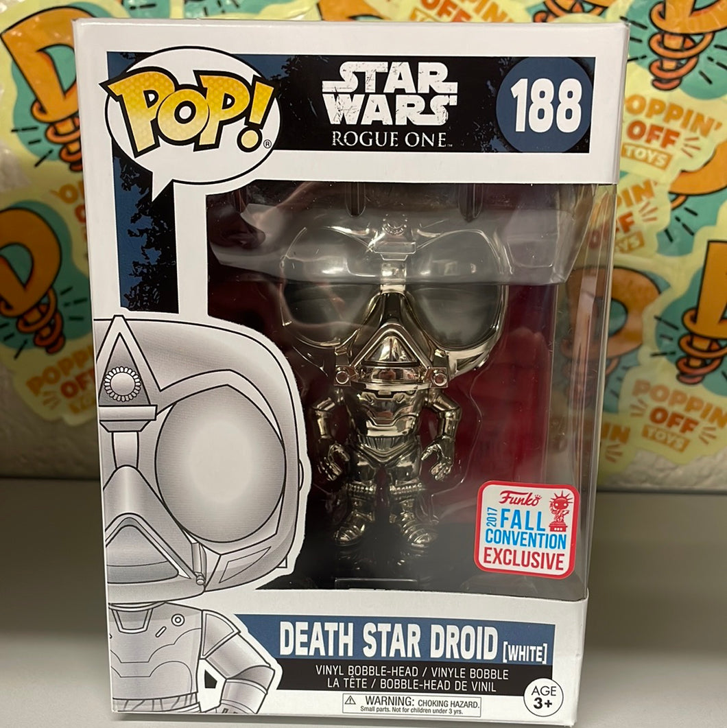 Pop! Star Wars: Rogue One - Death Star Droid (White) (Fall)