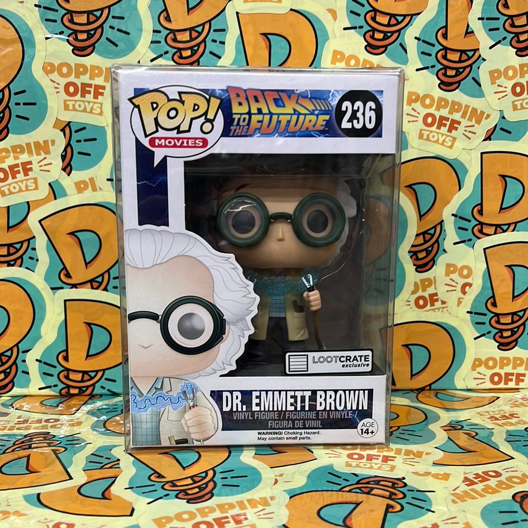 Pop! Movies: Back to the Future - Dr. Emmett Brown (LootCrate)
