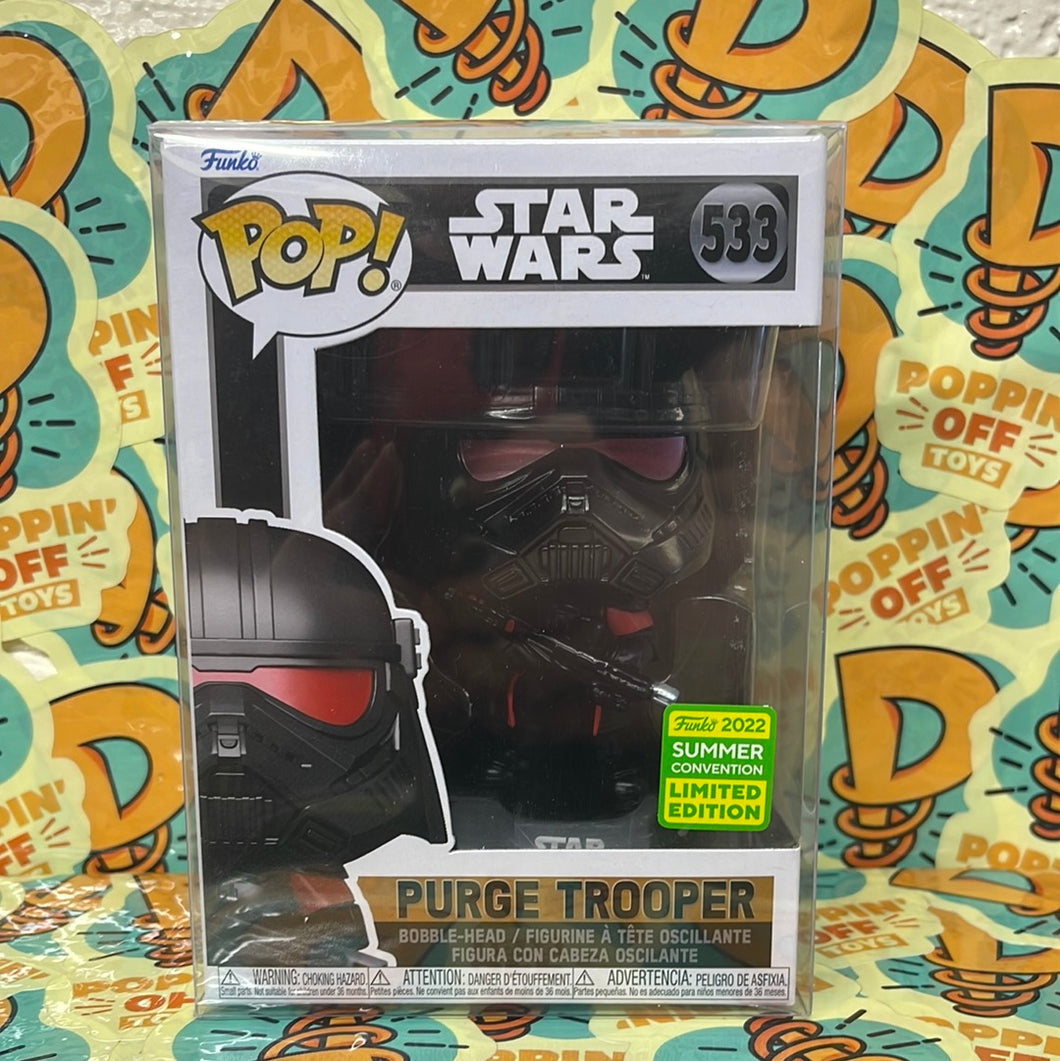Pop! Star Wars - Purge Trooper : Summer Con Sticker