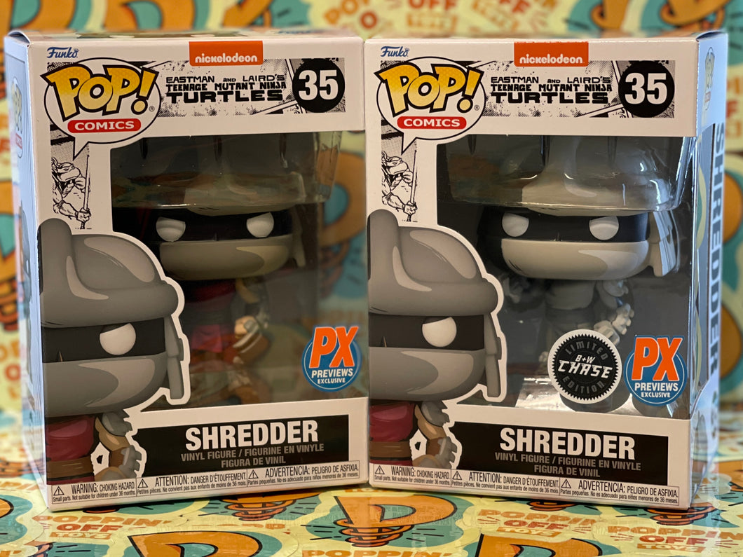 Pop! Comics: TMNT - Shredder (Chance of Chase)