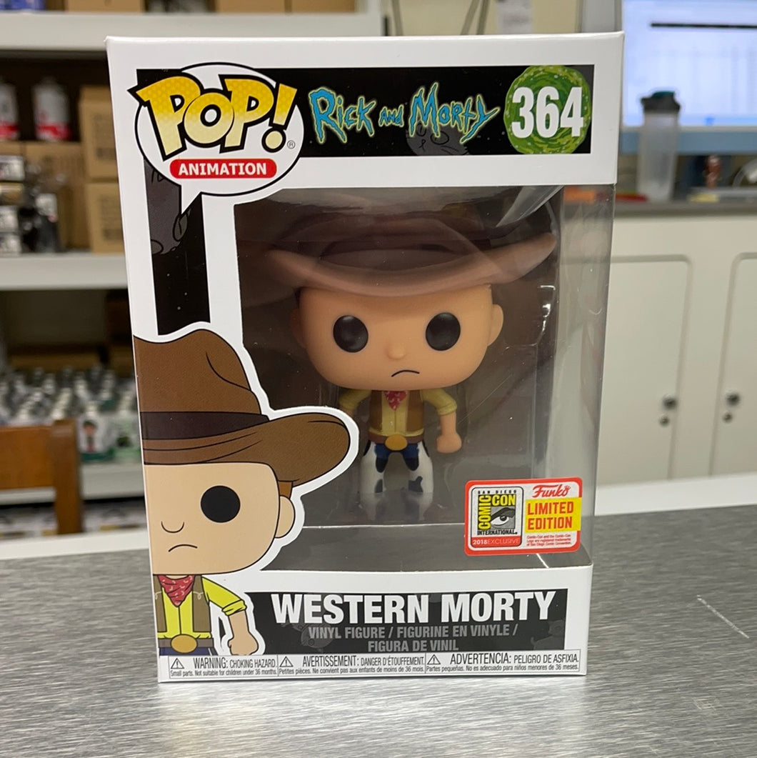 Pop! Animation: Western Morty (Comic Con)