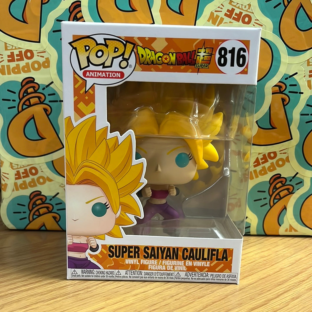 Dragon Ball Super - Figurine Caulifla super Saiyan Funko Pop