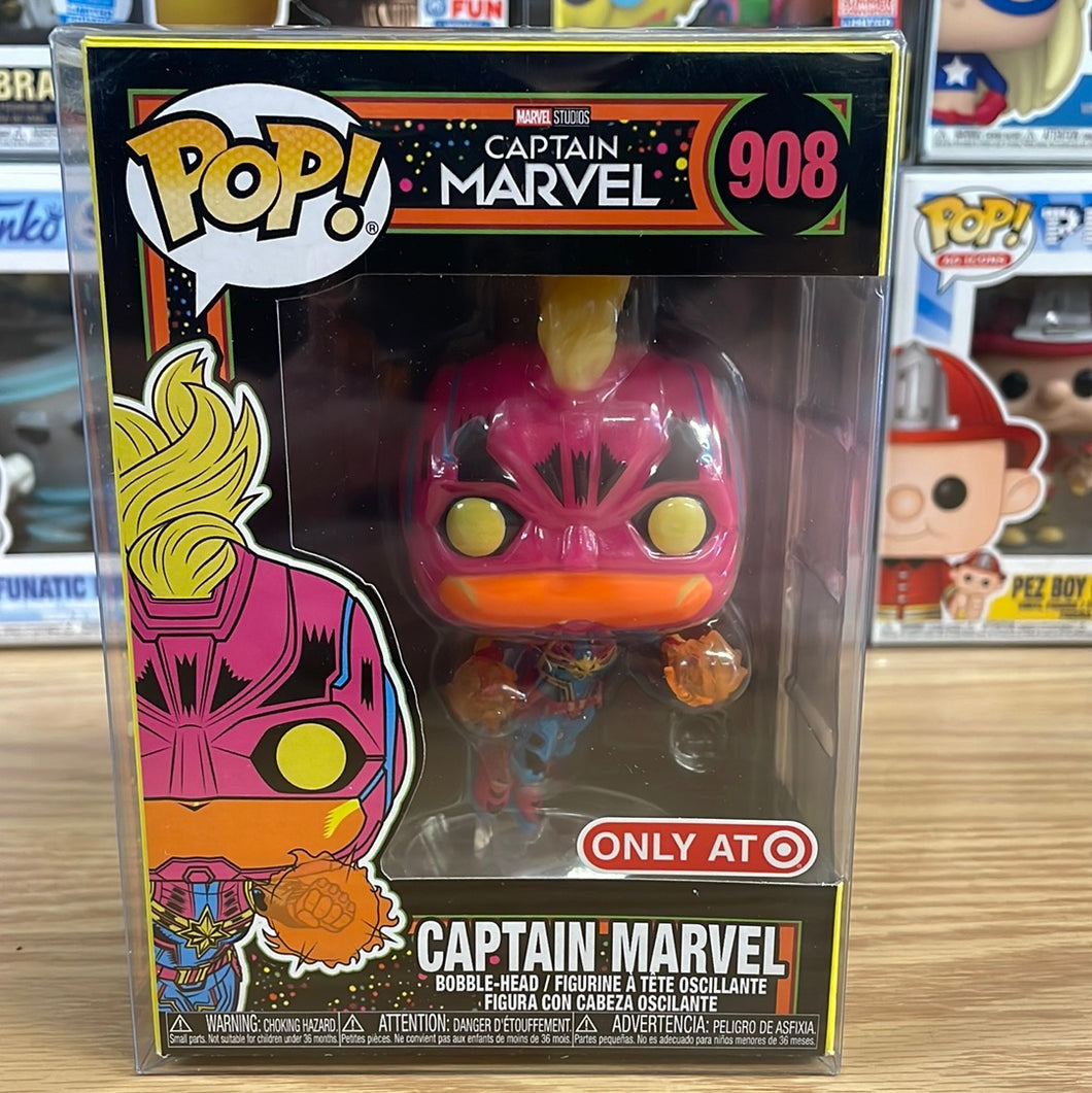 Pop! Marvel: Blacklight Captain Marvel (Target)