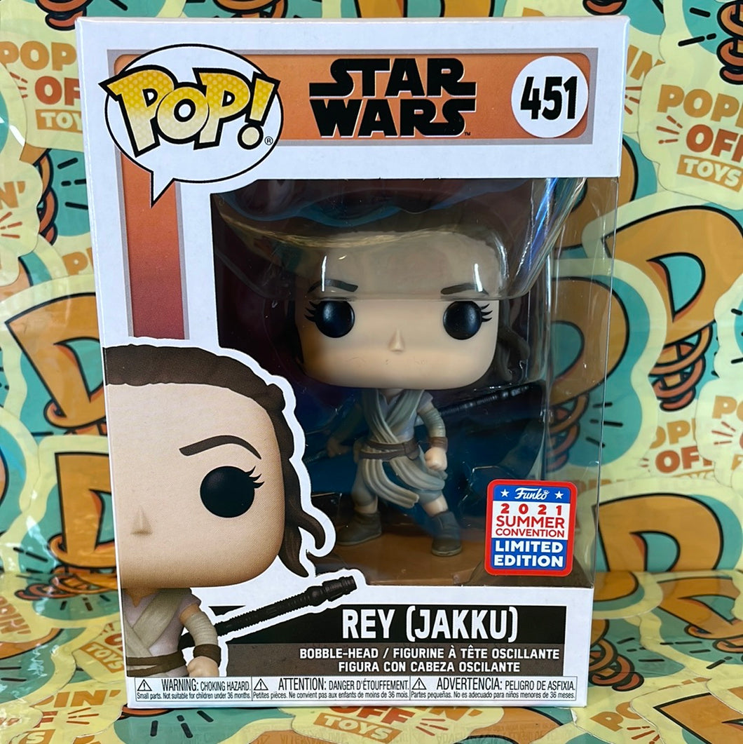 Pop! Star Wars: Rey (Jakku) (2021 Summer Convention) 451