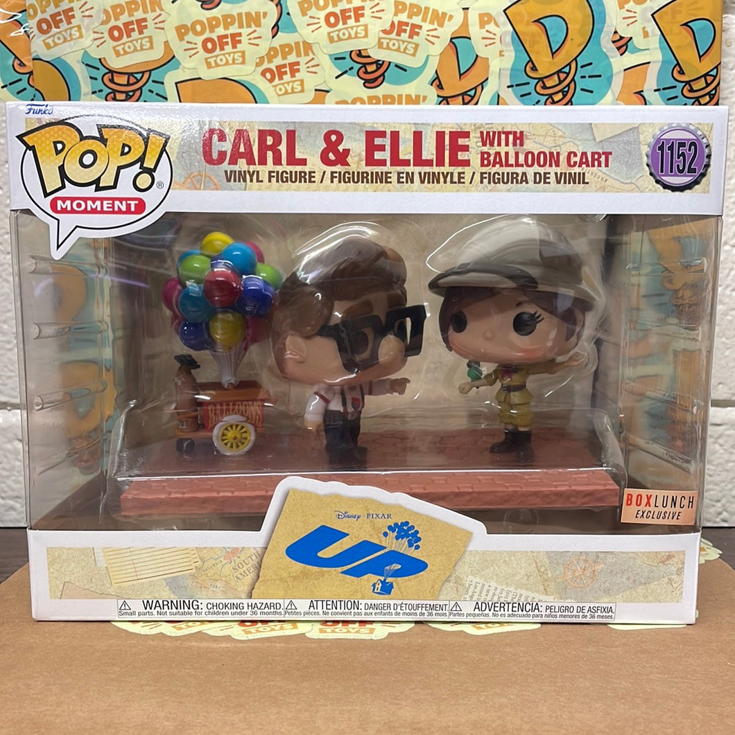 Pop! Moment: Carl & Ellie w/ Balloon Cart (Box Lunch Exclusive) 1152