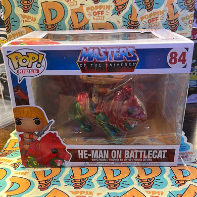 Pop! Ride: Animation: MOTU - He-man on Battle Cat
