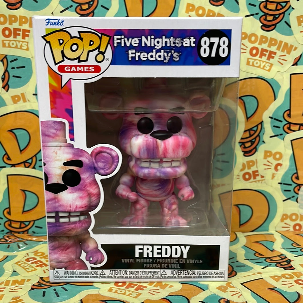 Pop! Games: Five Nights at Freddy's- Freddy (Tie-Dye) 878 – Poppin' Off Toys