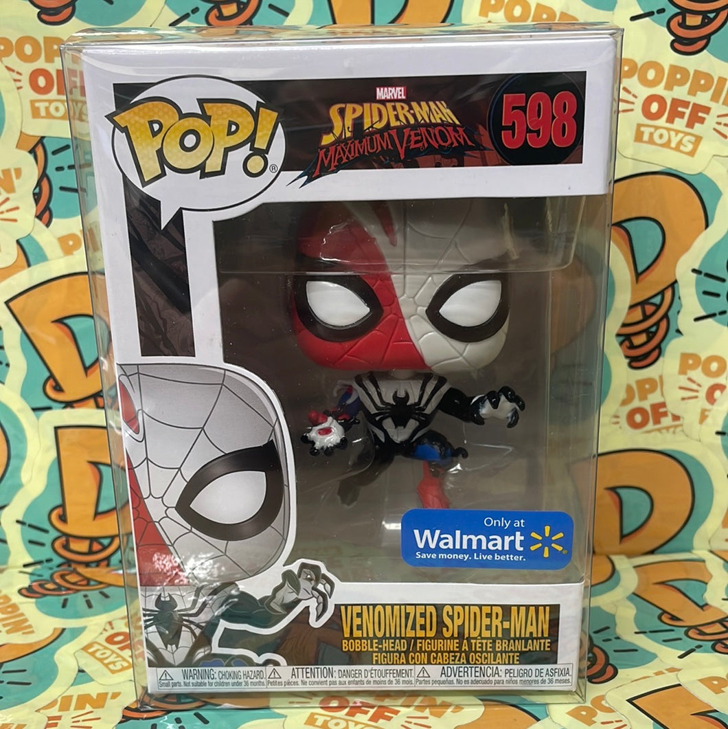 Pop! Marvel: Maximum Venom- Venomized Spider-Man (Walmart Exclusive) 598