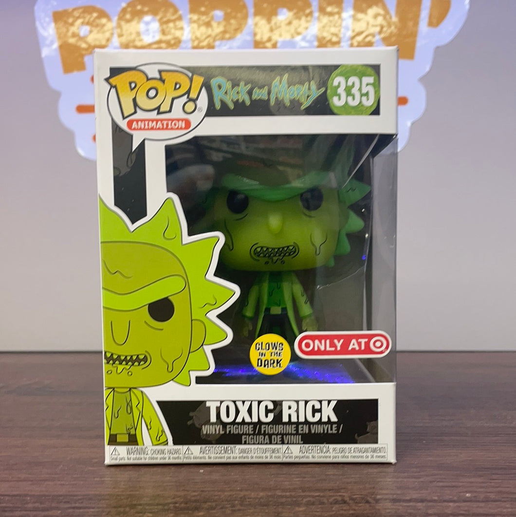 Pop! Animation: Rick and Morty – Toxic Rick (Target Exclusive GITD) (In Stock) Vinyl Figure