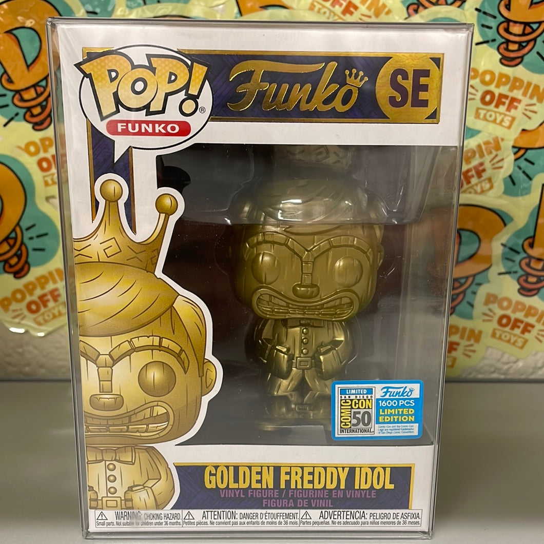 Pop! Funko: Freddy Funko - Golden Freddy Idol (SDCC)