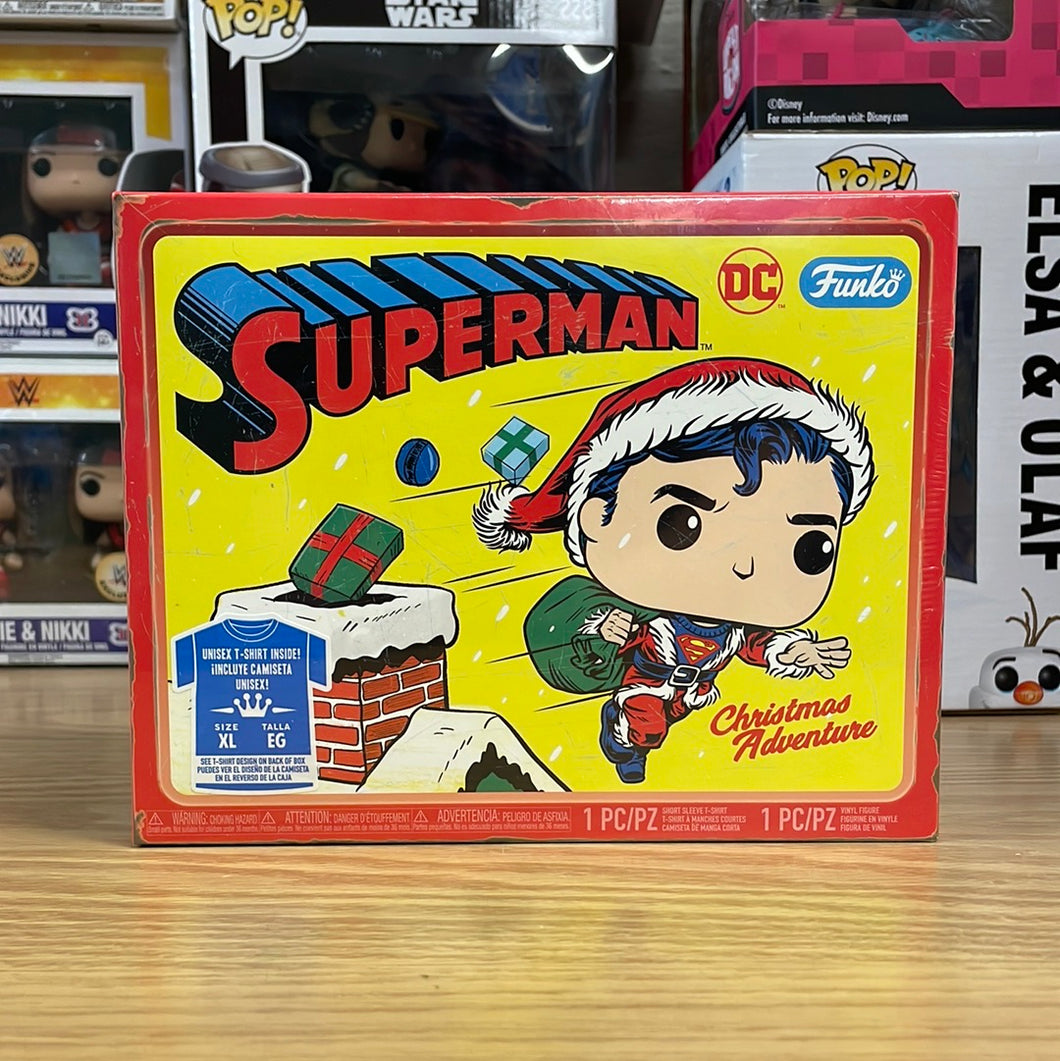 Pop! Tees: Superman Holiday Edition (XL)