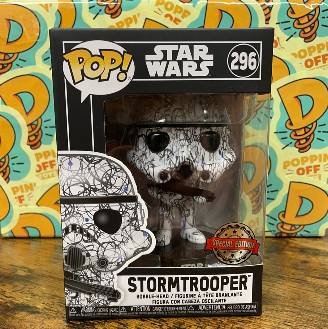 Pop! Star Wars: Art Series - Stormtrooper (Special Edition)