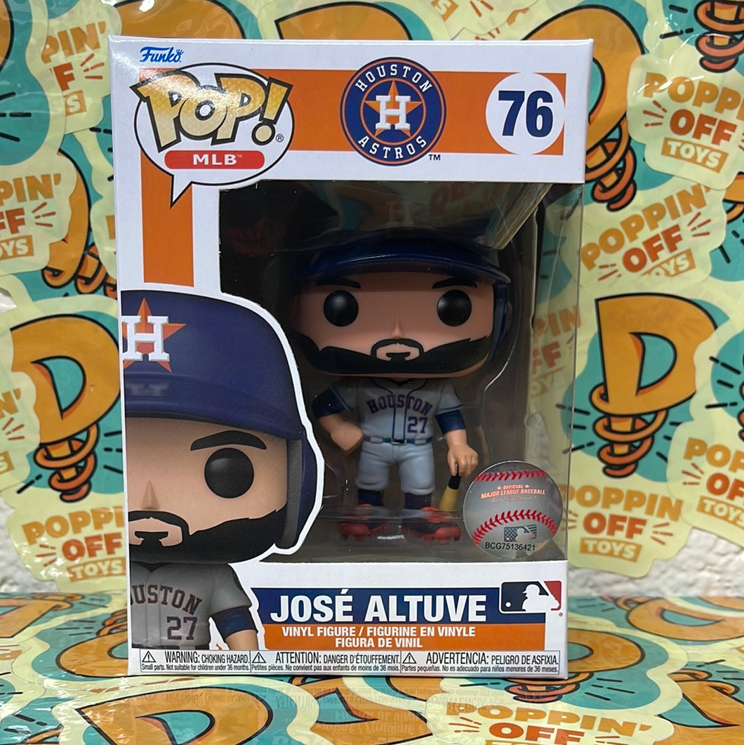 Pop! MLB: Jose Altuve (Away) – Poppin' Off Toys