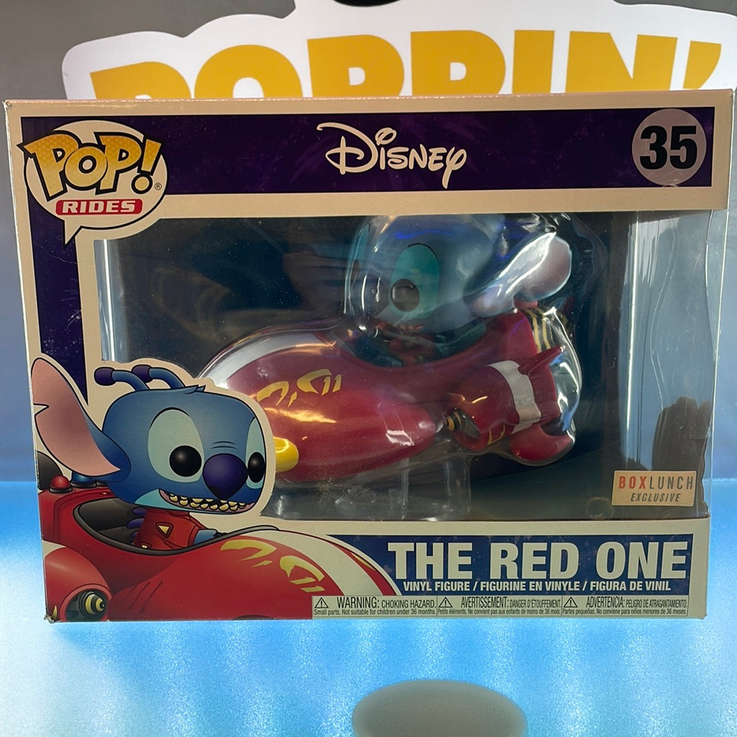 Pop! Disney: Rides- The Red One (BoxLunch Exclusive)