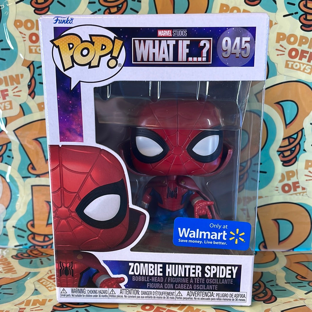 Pop! Marvel: What If…? -Zombie Hunter Spidey (Walmart Exclusive) 945