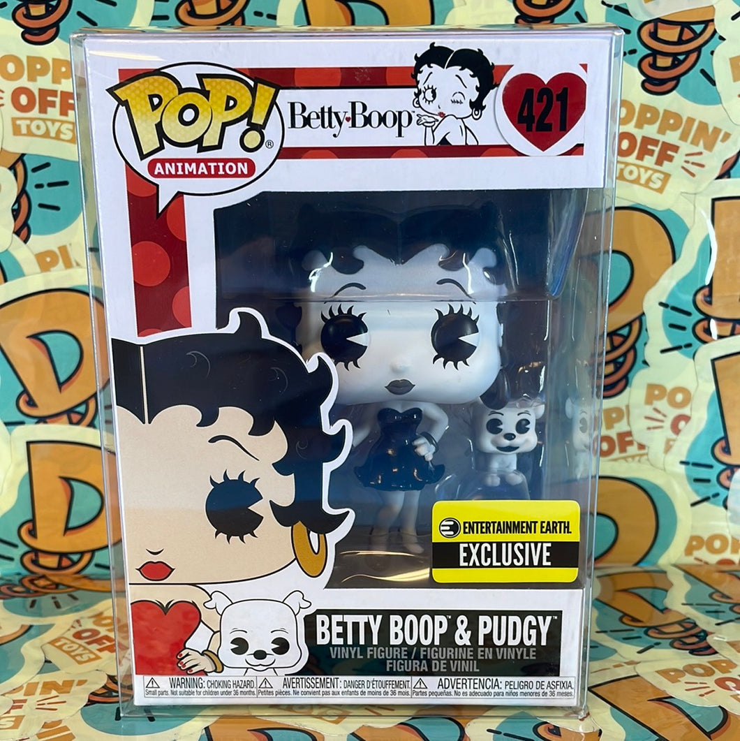 Pop! Animation: Betty Boop- Betty Boop & Pudgy (Entertainment Earth Exclusive)