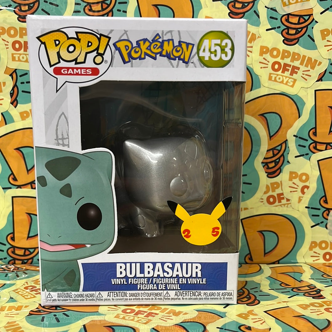Pop! Games: Pokémon - Bulbasaur (Silver/25th Anniversary) 453