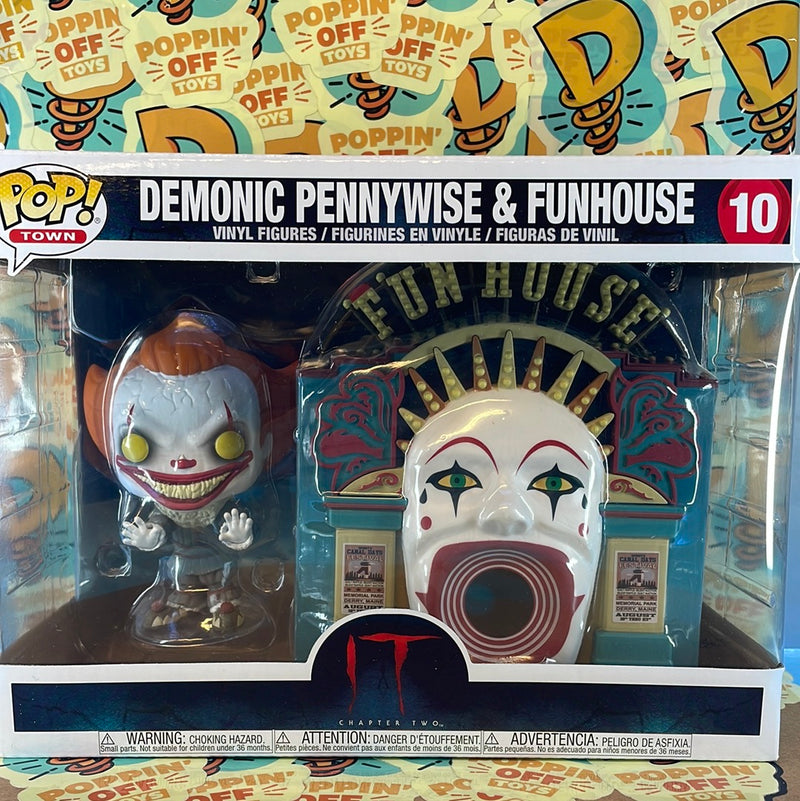 Pop! It 2: Demonic Pennywise E Funhouse #10 – Funko, Multicor - Pechinchou