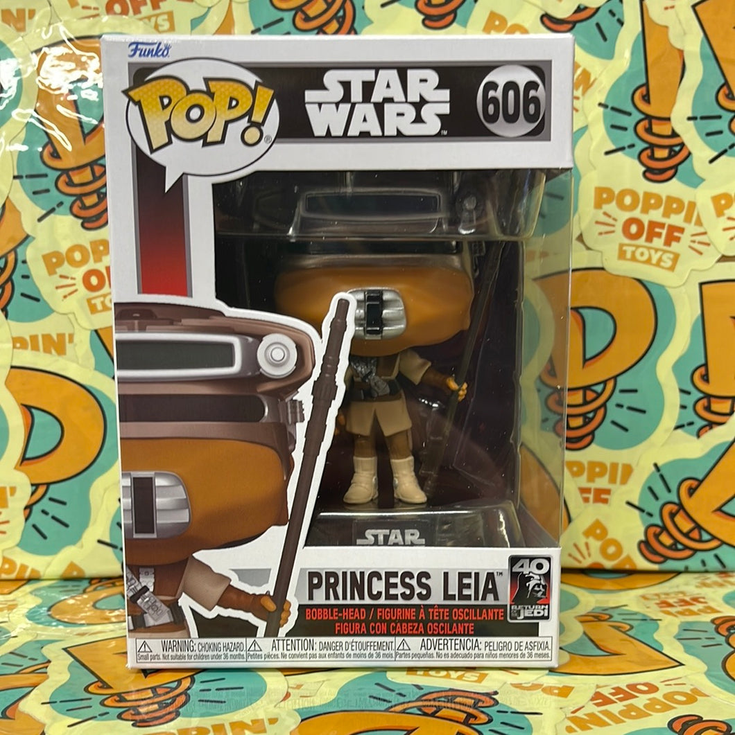 Pop! Star Wars: ROTJ 40th - Princess Leia (Boushh)