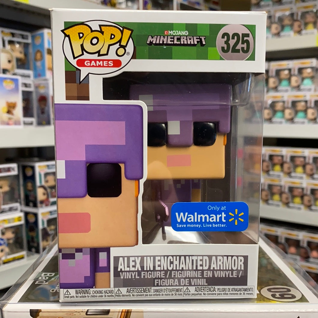 Pop! Games: Minecraft – Alex in Enchanted Armor (Wal-Mart)