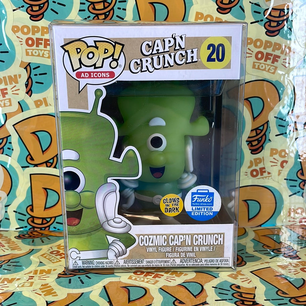 Pop! Ad Icons: Cap’N Crunch - Cozmic Cap’N Crunch (GITD)(Funko Exclusive)