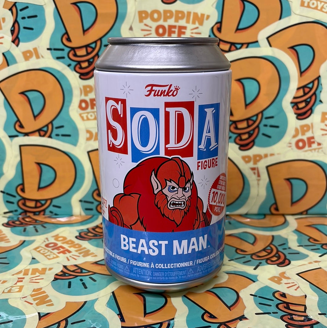 Soda: MOTU - Beast Man (Opened Common)