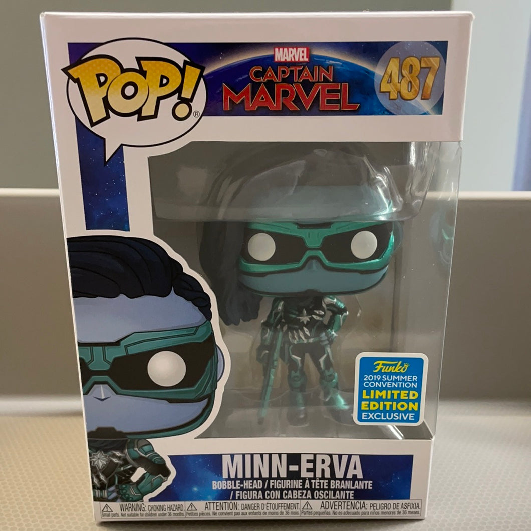 Pop! Marvel: Captain Marvel - Minn-Erva (Summer)