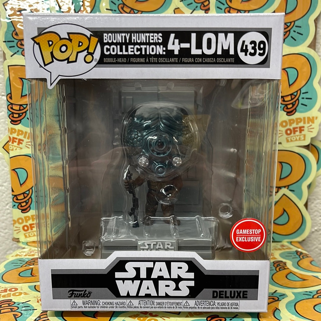 Pop! Star Wars: Bounty Hunters Collection: 4-Lom (GameStop Exclusive)