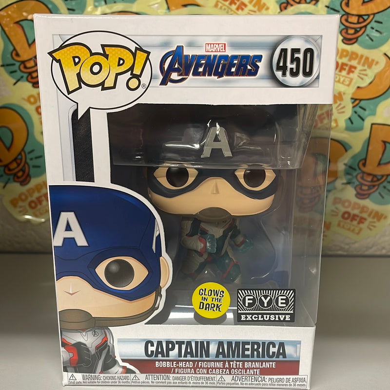 Figurine Funko POP! de Captain America (450) Avengers Endgame