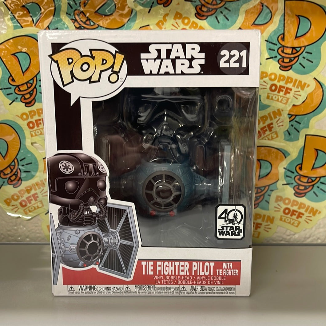 Pop! Star Wars: Tie Fighter Pilot with Tie Fighter