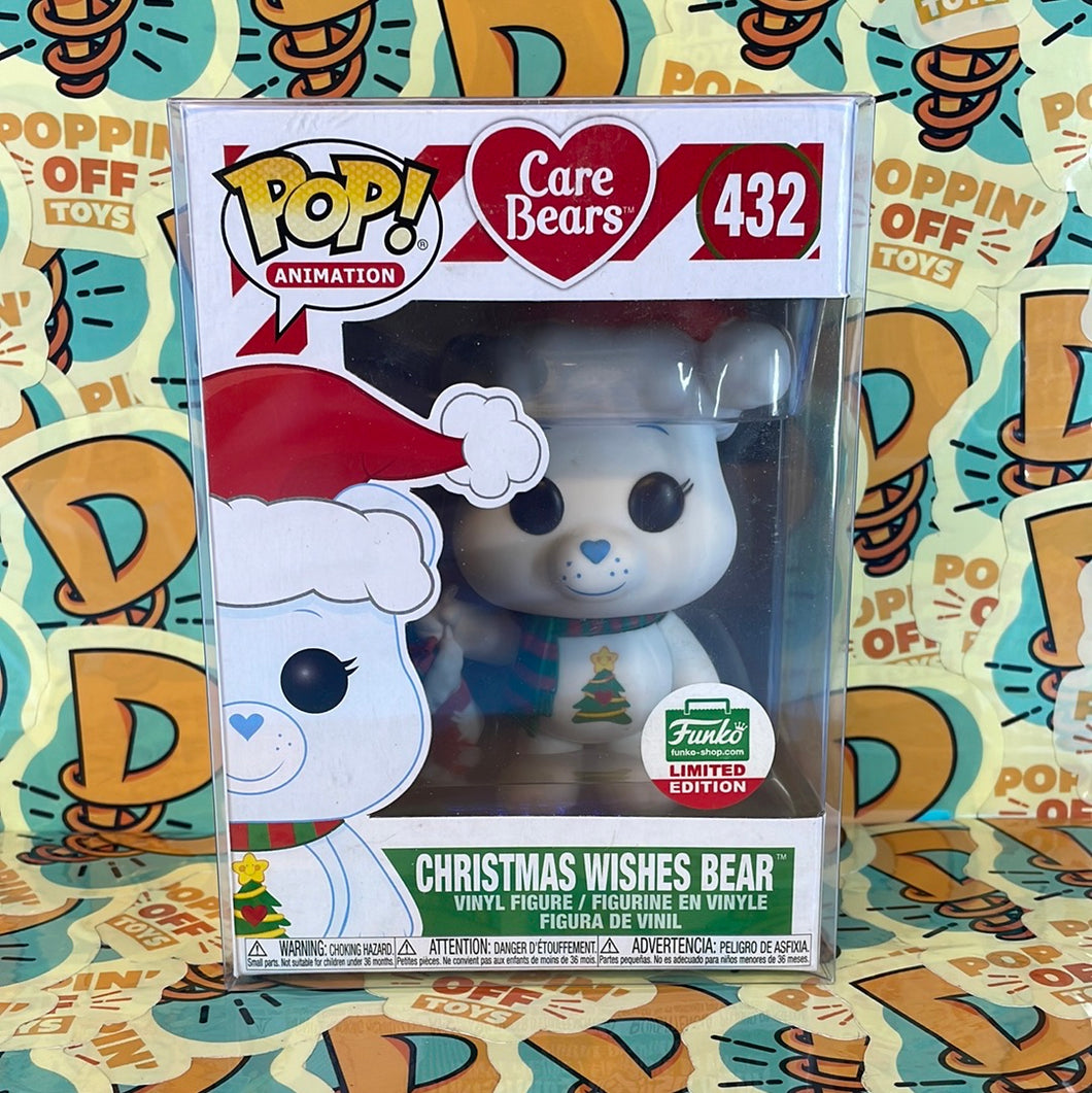 Pop! Animation: Care Bears- Christmas Wishes Bear (Funko Exclusive)
